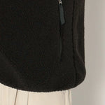 Carica l&#39;immagine nel visualizzatore di Gallery, Insulation Light Boa Hooded Vest Black - Danton
