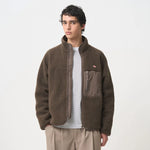 Carica l'immagine nel visualizzatore di Gallery, Insulation Light Boa Stand Collar Taupe Grey - Danton
