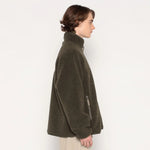 Carica l'immagine nel visualizzatore di Gallery, Insulation Light Boa Stand Collar Taupe Grey - Danton
