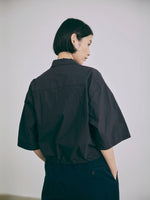Carica l'immagine nel visualizzatore di Gallery, Camicia Linda W White | Navy - Nicholson&amp;Nicholson
