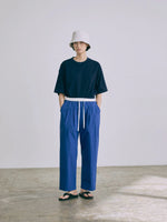 Carica l'immagine nel visualizzatore di Gallery, Pantalone Haku W Blu - Nicholson&amp;Nicholson
