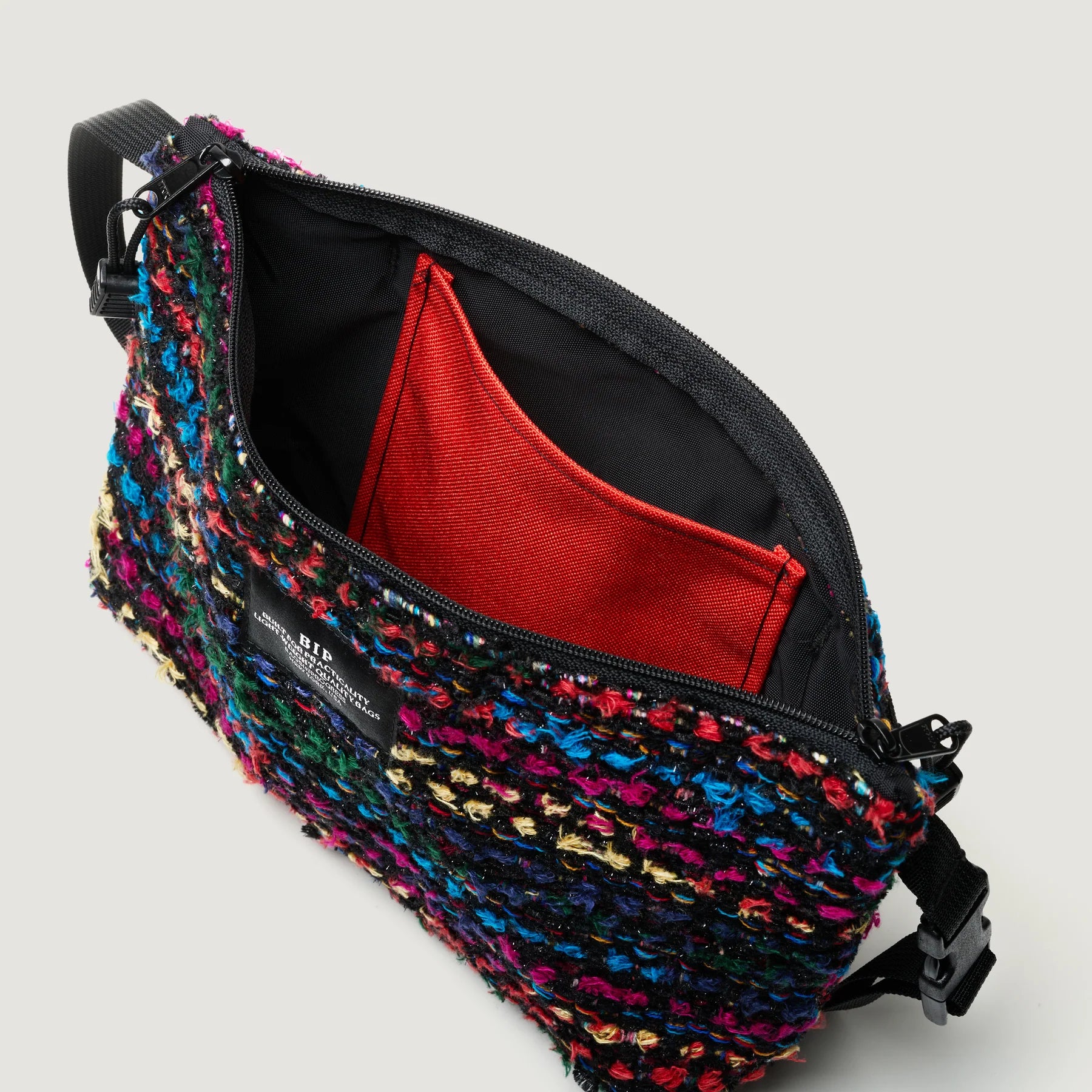 Borsa Fannypack Crossbody Multi Tweed - BAGSINPROGRESS