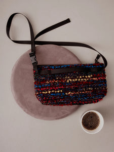 Borsa Fannypack Crossbody Multi Tweed - BAGSINPROGRESS