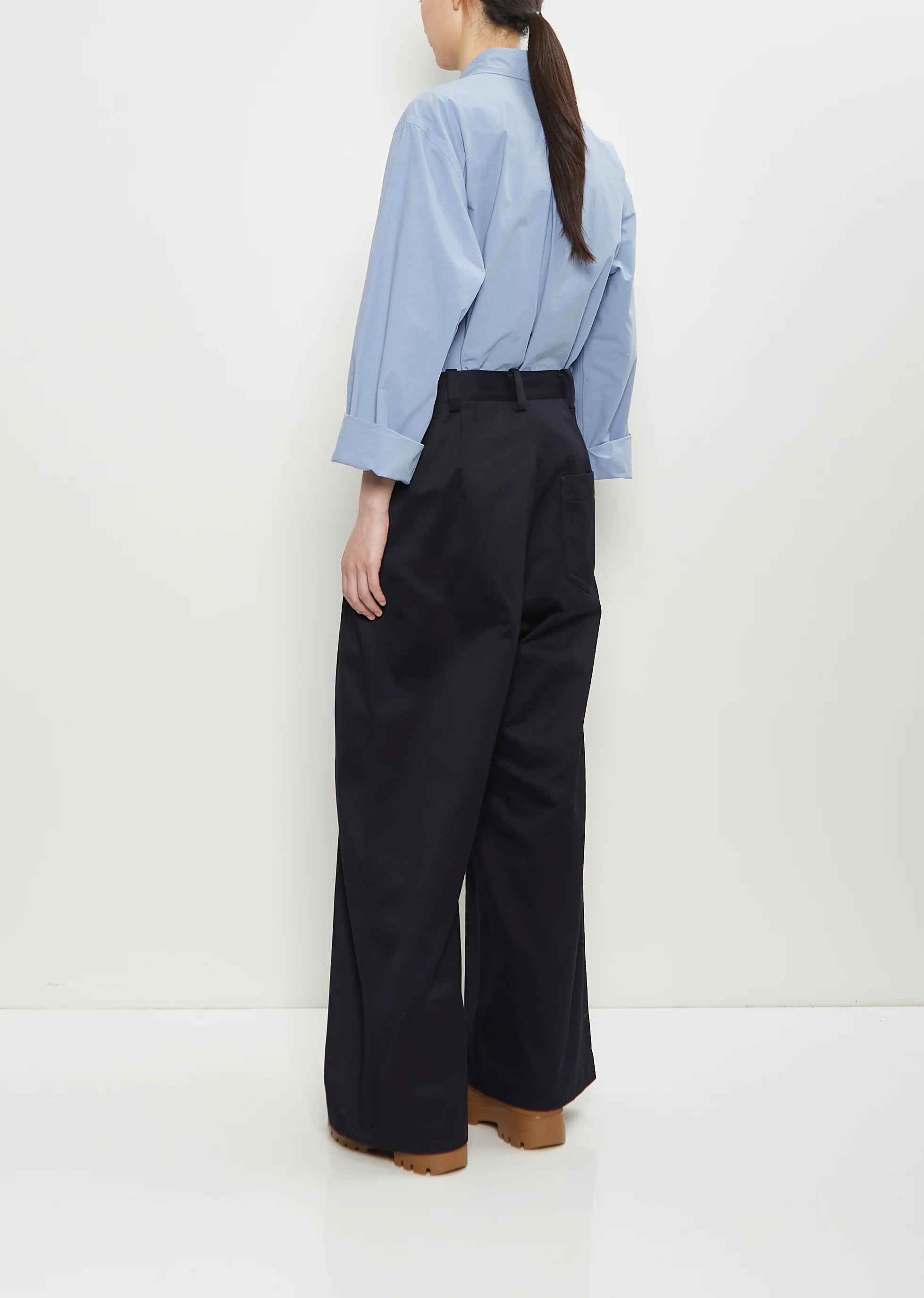 Pasadena Cotton Darted Pants - Sofie D'Hoore