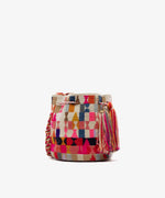 Carica l'immagine nel visualizzatore di Gallery, Crossbody Bag M Hare Fuchsia &amp; Multicolor - Guanabana
