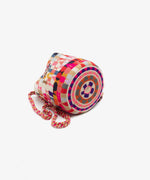 Carica l'immagine nel visualizzatore di Gallery, Crossbody Bag M Hare Fuchsia &amp; Multicolor - Guanabana
