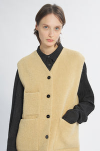 Gilet Teddy Ricciolo Miele - Barena Venezia