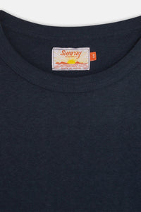 T shirt Haleiwa Short Sleeve Dark Navy - Sunray