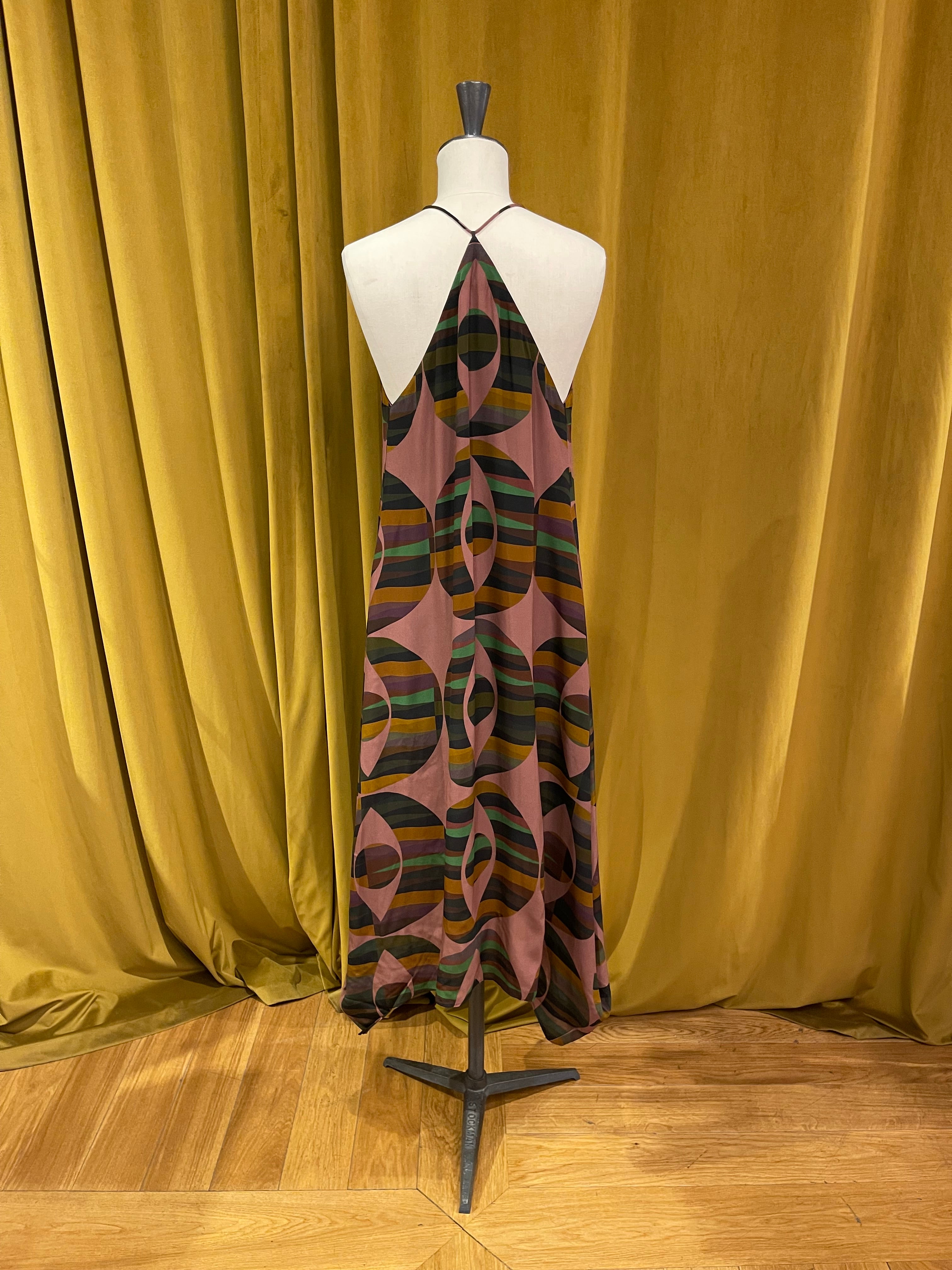 Cocoon P116 Silk Dress - Volantis