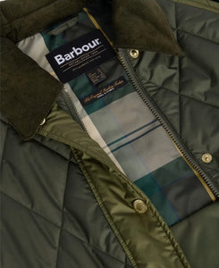 Martha Quilted Jacket Olive/Dark Moss - Barbour
