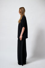 Carica l'immagine nel visualizzatore di Gallery, Tshirt lol mini ss black silk - Monique Van Heist
