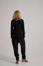 Carica l'immagine nel visualizzatore di Gallery, Pants 42 black linen - Monique Van Heist

