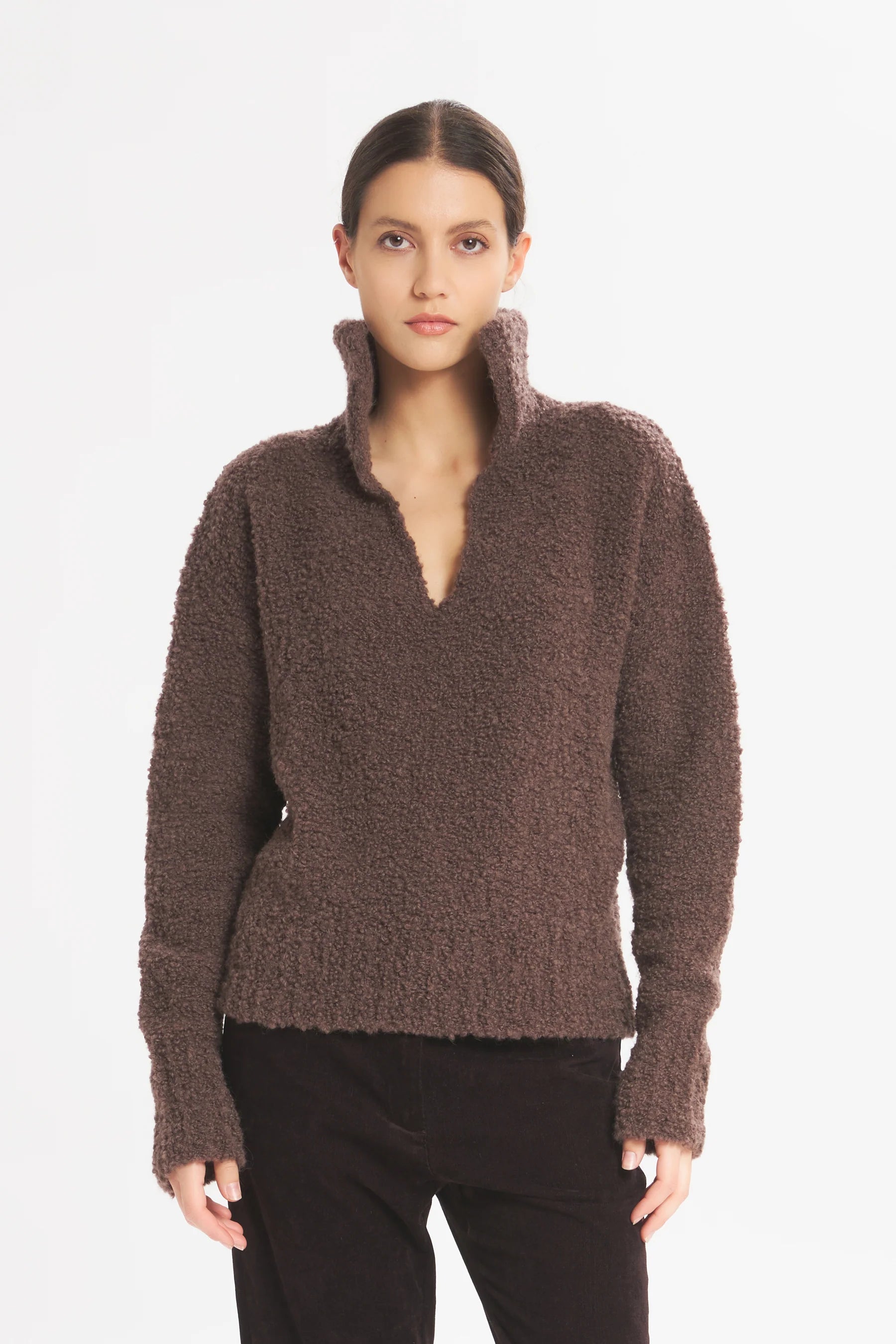 Knitwear Maura Lanula Tortora - Barena Venezia