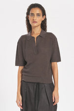 Carica l'immagine nel visualizzatore di Gallery, Maglia Vibia Risada Noce - Barena Venezia
