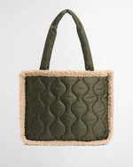 Carica l&#39;immagine nel visualizzatore di Gallery, Marnie Quilt Tote Bag Olive - Barbour
