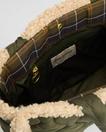 Carica l&#39;immagine nel visualizzatore di Gallery, Marnie Quilt Tote Bag Olive - Barbour
