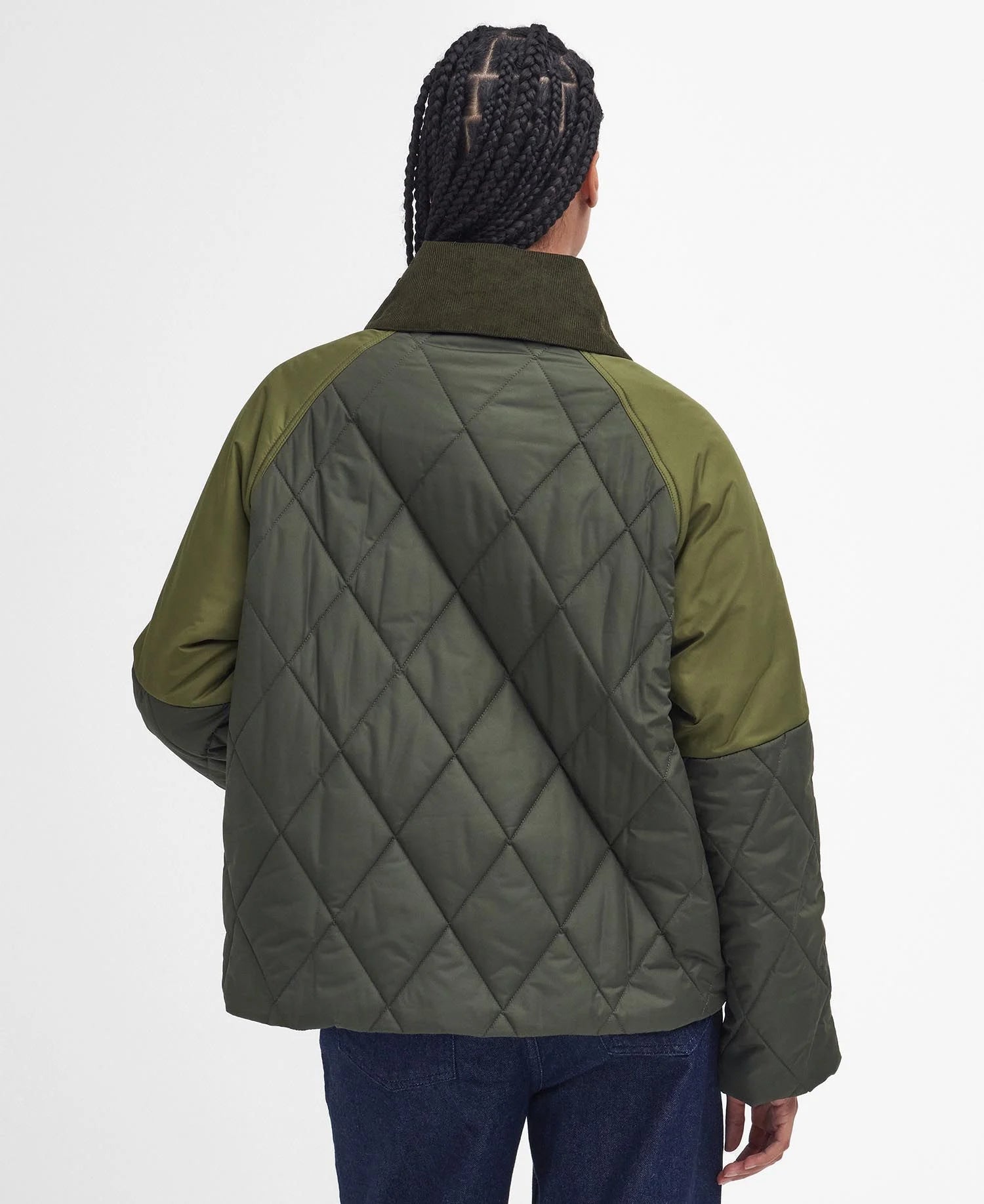 Giacca trapuntata Milby Quilt Olive/Ancient - Barbour