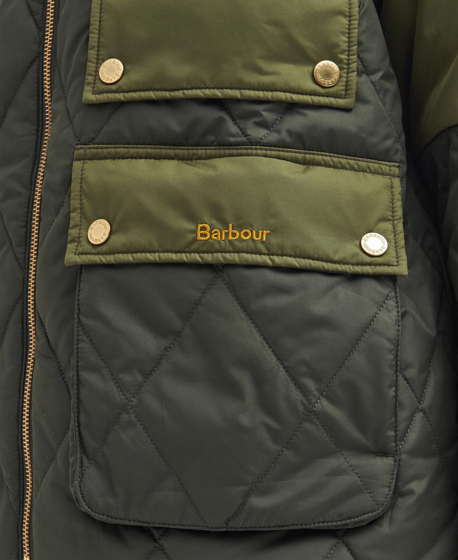 Giacca trapuntata Milby Quilt Olive/Ancient - Barbour