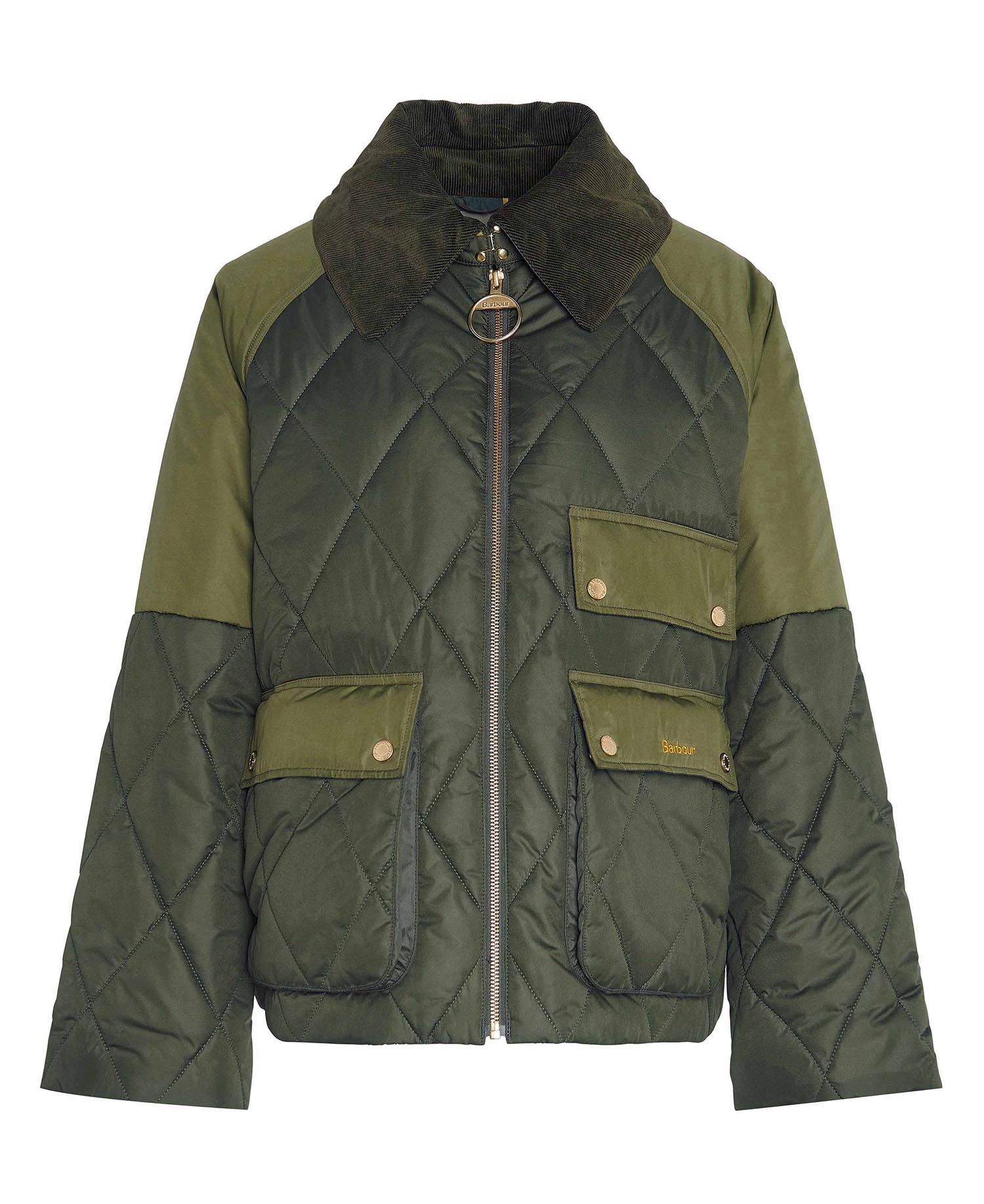 Giacca trapuntata Milby Quilt Olive/Ancient - Barbour