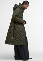 Carica l&#39;immagine nel visualizzatore di Gallery, Meredith Quilted Jacket Olive - Barbour
