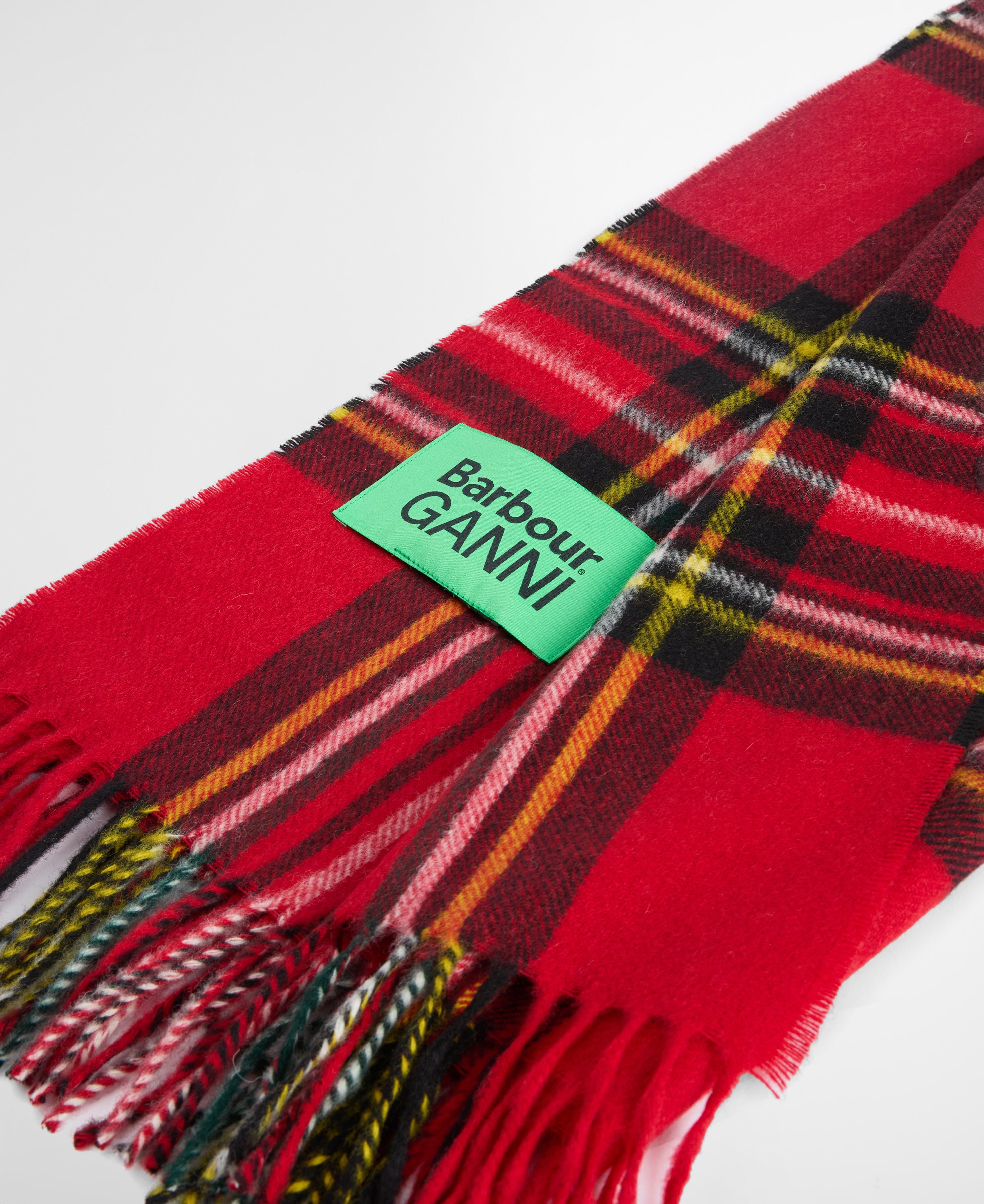 Sciarpa con motivo tartan - Barbour x GANNI