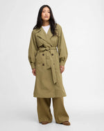 Carica l'immagine nel visualizzatore di Gallery, Layla Trench Showerproof Jacket Olive - Barbour
