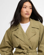 Carica l'immagine nel visualizzatore di Gallery, Layla Trench Showerproof Jacket Olive - Barbour
