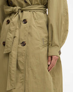Carica l'immagine nel visualizzatore di Gallery, Layla Trench Showerproof Jacket Olive - Barbour

