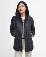 Carica l'immagine nel visualizzatore di Gallery, Beadnell Wax Jacket Sage - Barbour
