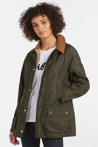 Lightweight Beadnell Wax Jacket Archive Olive - Barbour