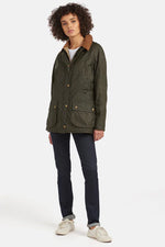 Carica l&#39;immagine nel visualizzatore di Gallery, Lightweight Beadnell Wax Jacket Archive Olive - Barbour
