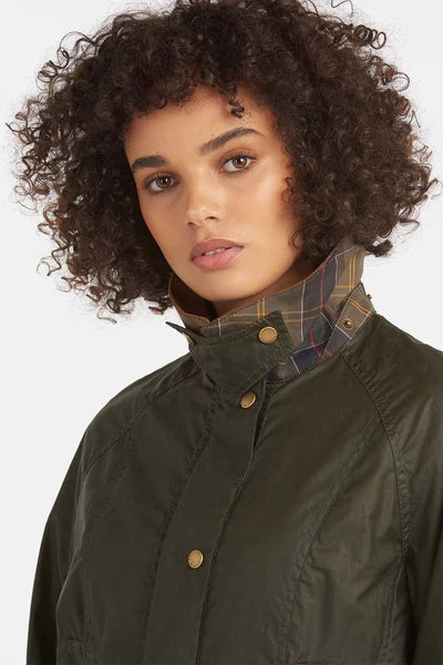 Lightweight Beadnell Wax Jacket Archive Olive - Barbour