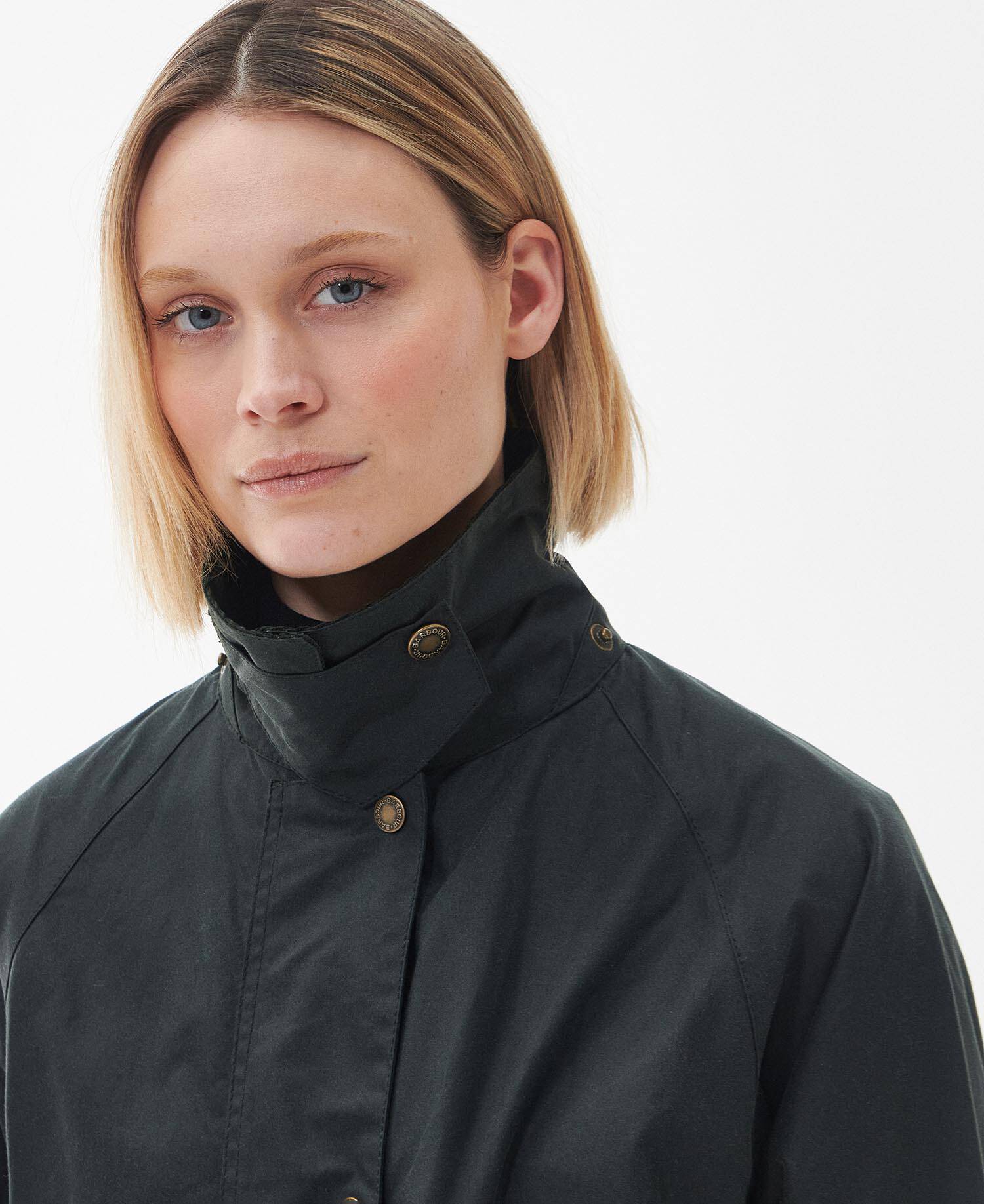 Tain Waxed Jacket Sage - Barbour