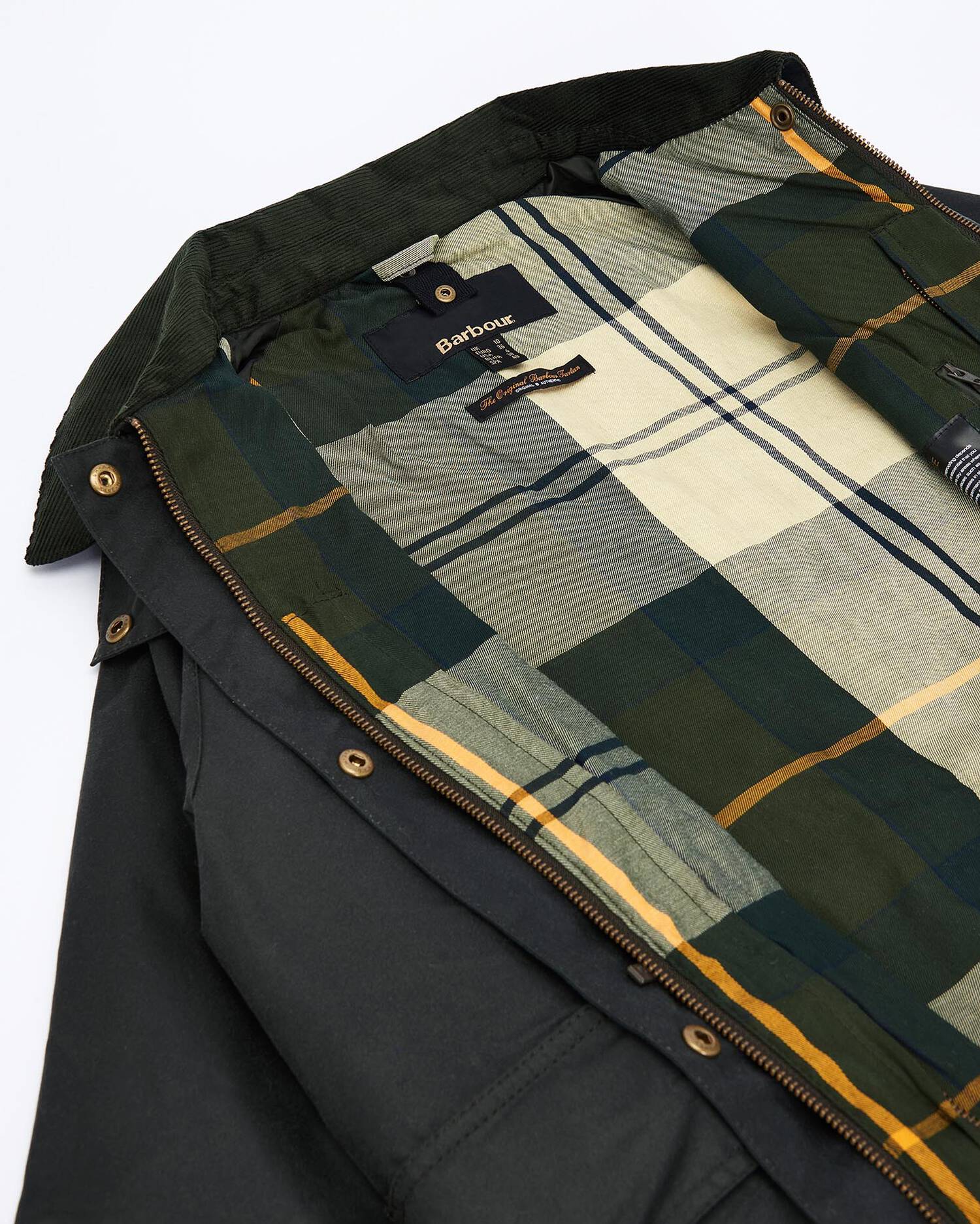 Tain Waxed Jacket Sage - Barbour