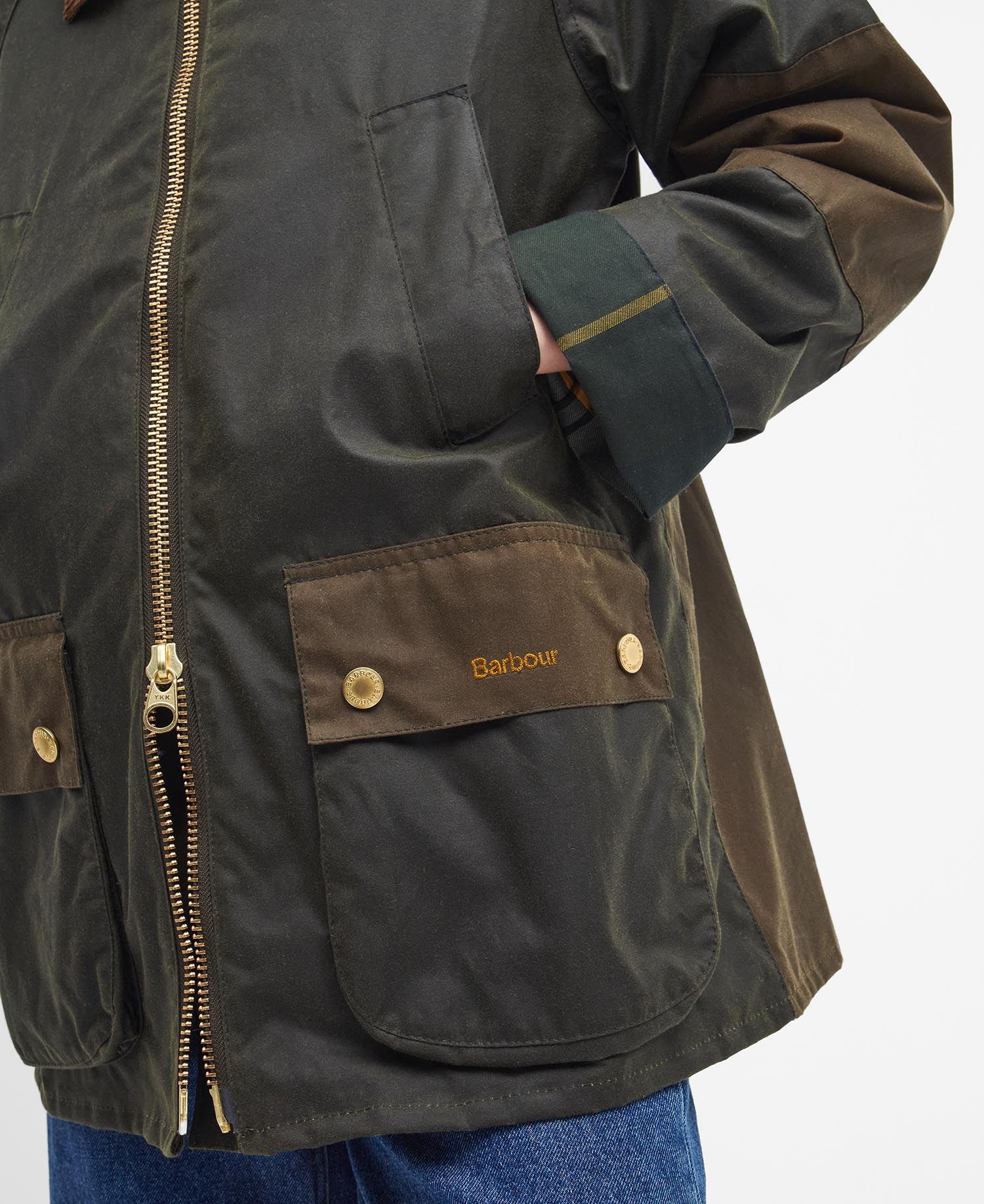 Giacca cerata Allerston Wax Olive - Barbour