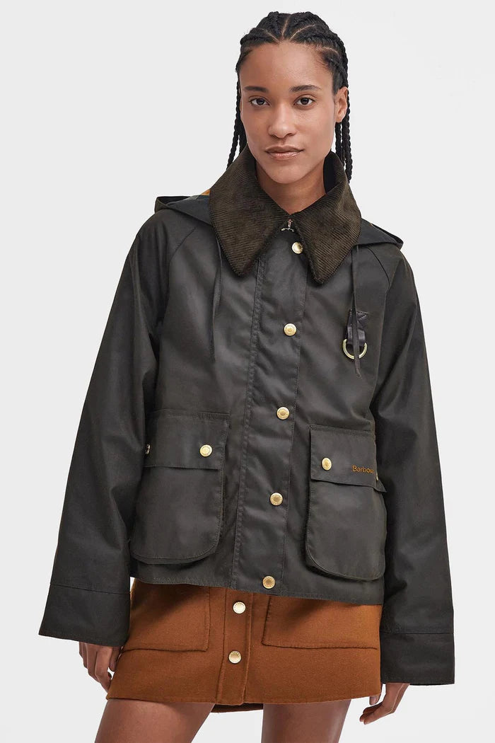 Reighton Spey Waxed Jacket Olive/Ancient - Barbour