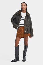 Carica l&#39;immagine nel visualizzatore di Gallery, Reighton Spey Waxed Jacket Olive/Ancient - Barbour
