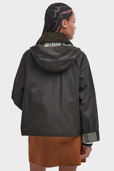 Reighton Spey Waxed Jacket Olive/Ancient - Barbour
