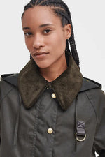 Carica l&#39;immagine nel visualizzatore di Gallery, Reighton Spey Waxed Jacket Olive/Ancient - Barbour
