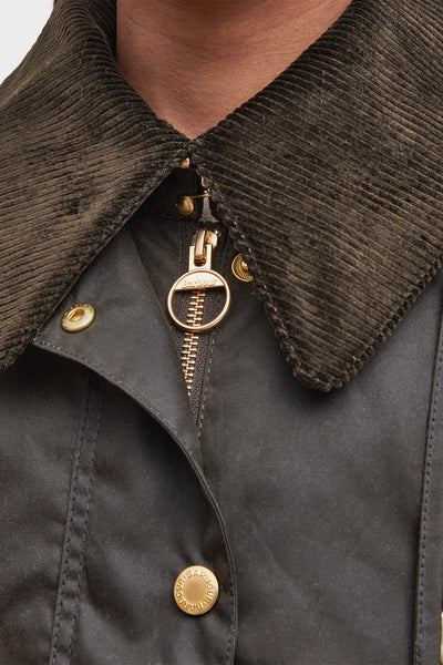 Reighton Spey Waxed Jacket Olive/Ancient - Barbour