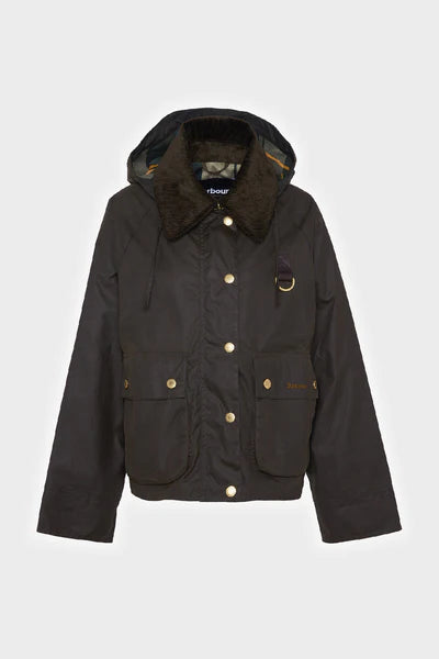 Reighton Spey Waxed Jacket Olive/Ancient - Barbour