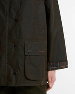 Carica l'immagine nel visualizzatore di Gallery, Women's Bedale Waxed Jacket Olive - Barbour
