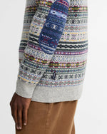 Carica l'immagine nel visualizzatore di Gallery, Dalehead Fair Isle Crew Neck Jumper - Barbour
