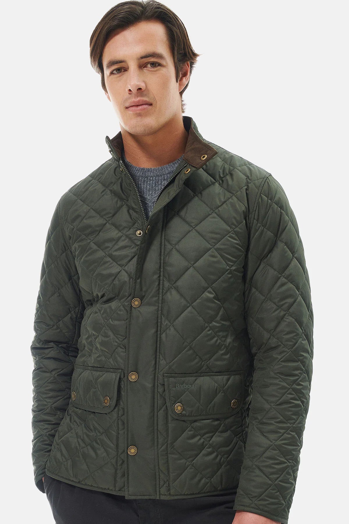 Lowerdale Quilted Jacket Sage - Barbour