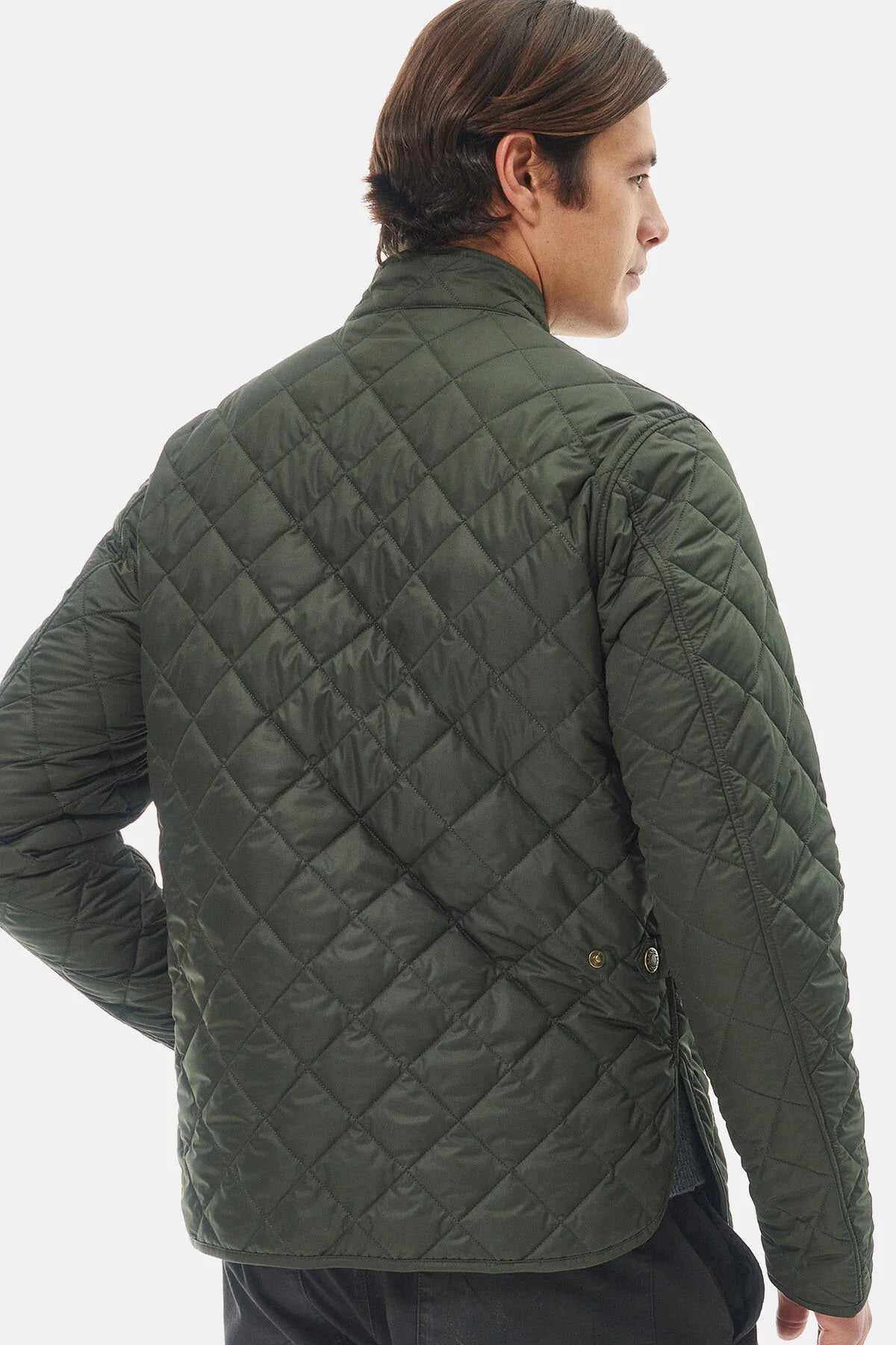 Lowerdale Quilted Jacket Sage - Barbour