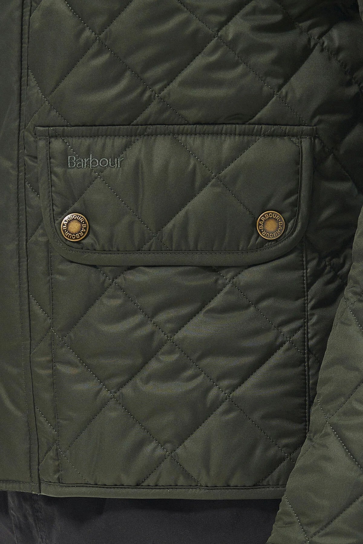 Lowerdale Quilted Jacket Sage - Barbour