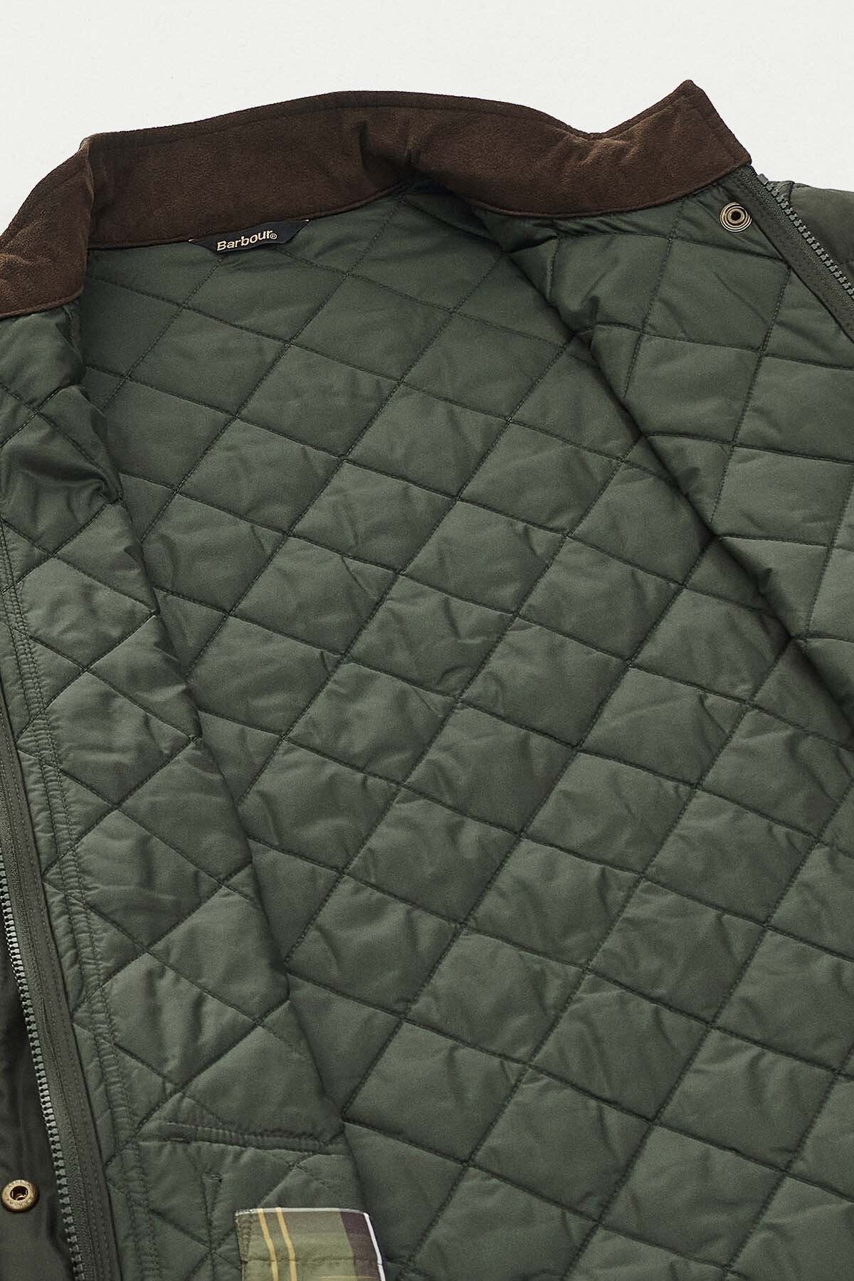 Lowerdale Quilted Jacket Sage - Barbour