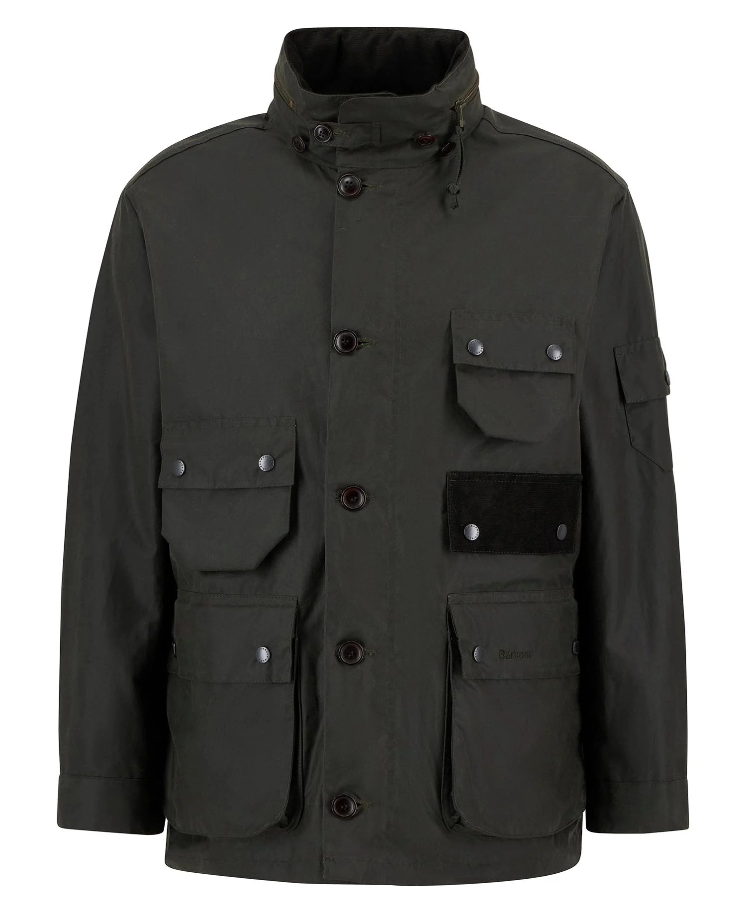 Editor Waxed Jacket Archive Olive - Barbour