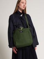 Carica l'immagine nel visualizzatore di Gallery, Borsa Multi Pocket Bag Medium Olive - BAGSINPROGRESS
