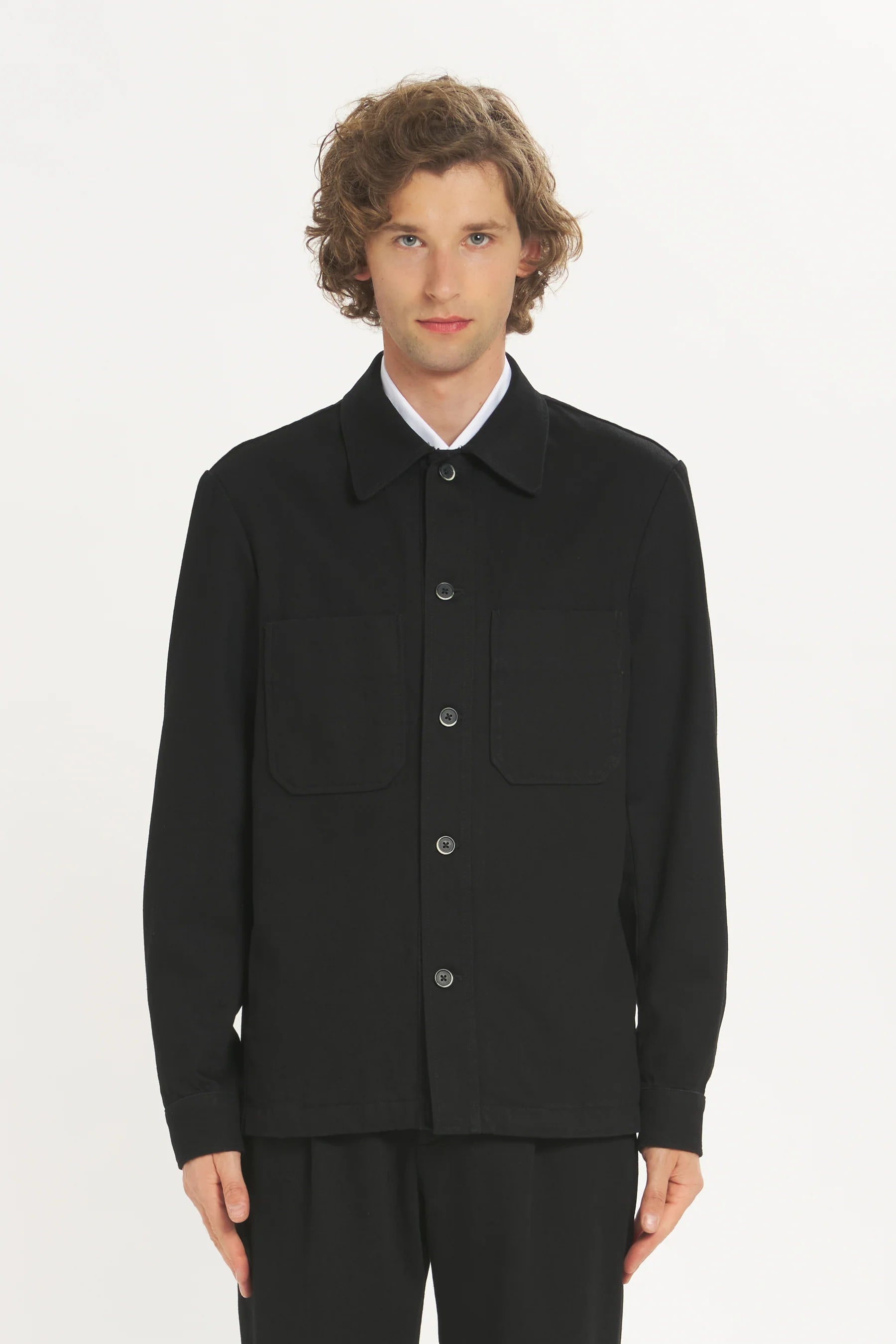 Overshirt Capitan Macado Nero - Barena Venezia